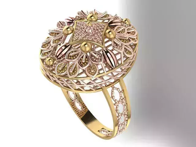 Ring With Full Worked17