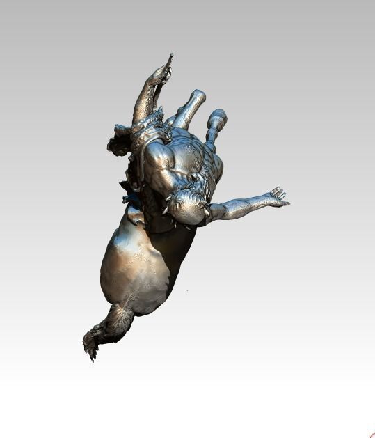 Centaur Kentavr man horse Greek mythology 3D print model_3