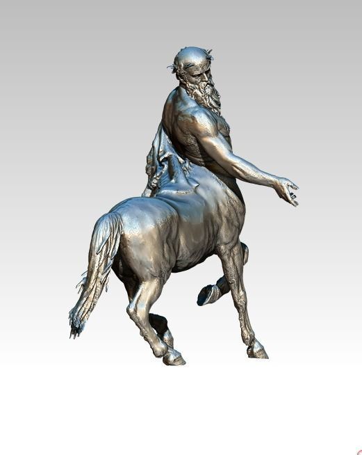 Centaur Kentavr man horse Greek mythology 3D print model_2