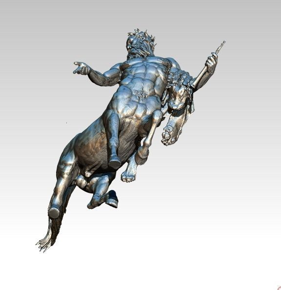 Centaur Kentavr man horse Greek mythology 3D print model_4