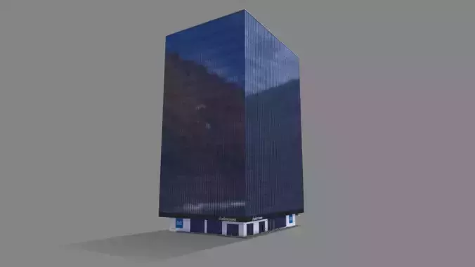 211 Main Street Building San Francisco Low-poly 3D model