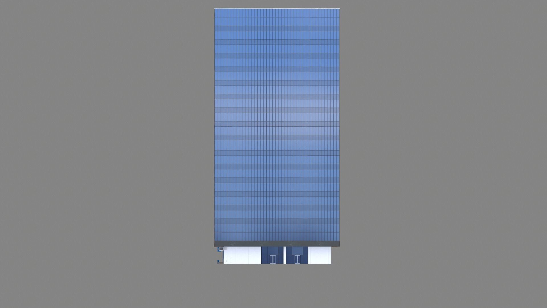 211 Main Street Building San Francisco Low-poly 3D model_7