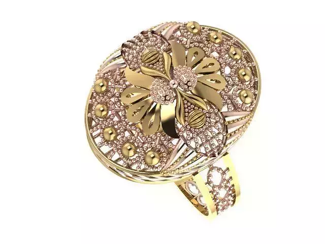 Ring With Full Worked 19