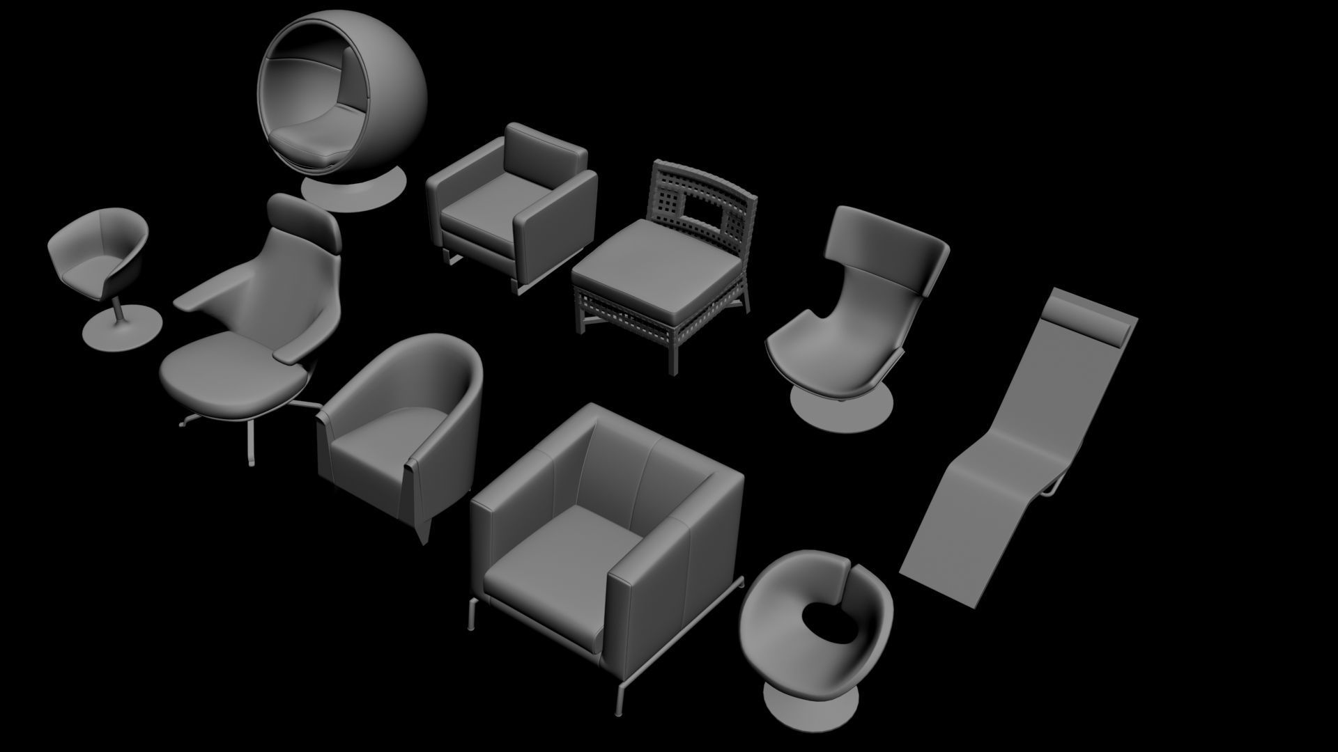 CHAIR 3D MODELS 3D model_1