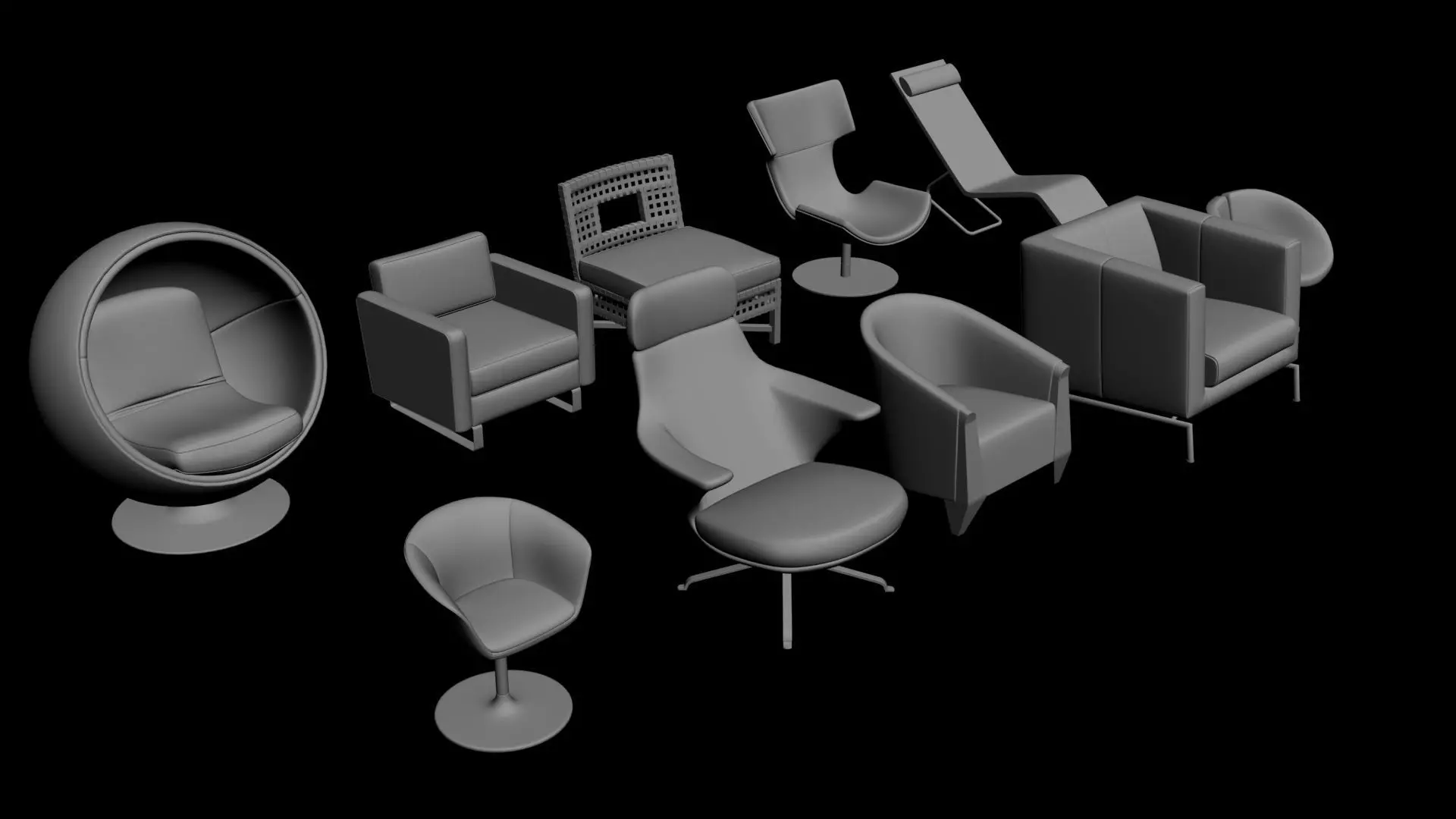 CHAIR 3D MODELS 3D model_0