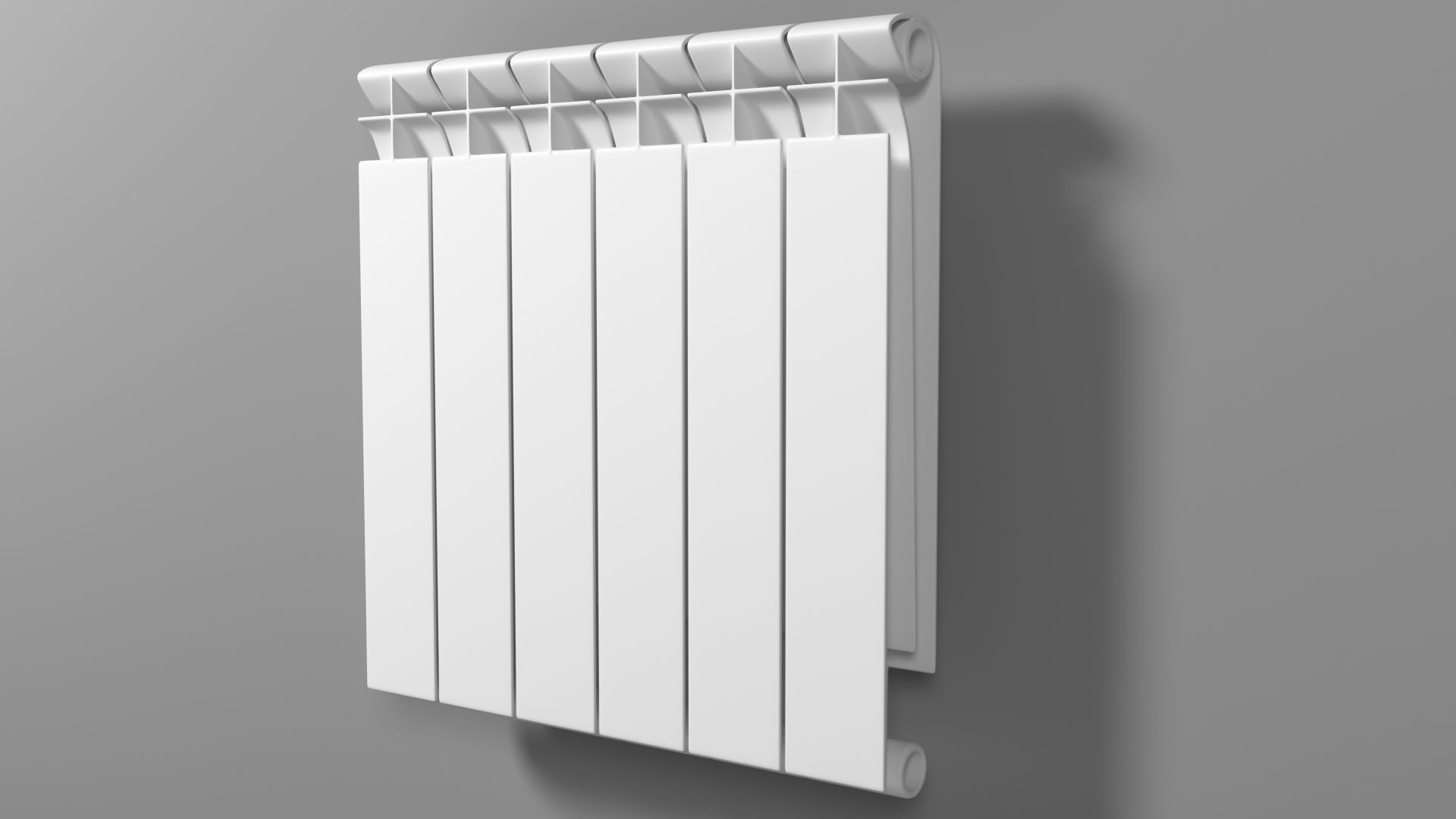 Design Bagian Radiator radiator section 3D model | CGTrader