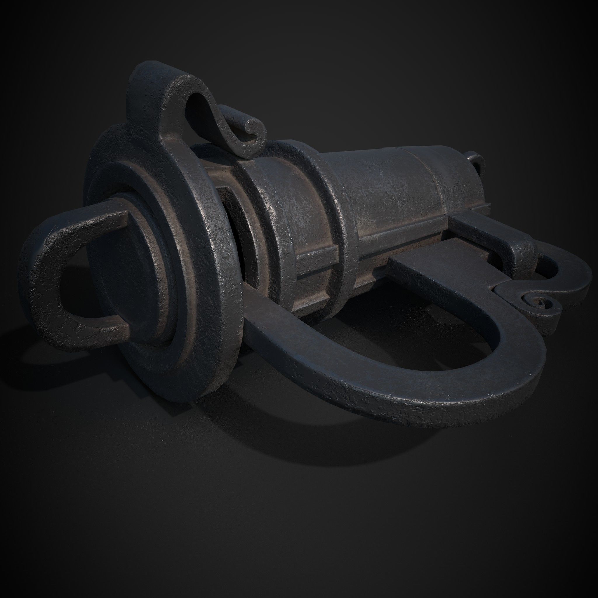 vintage asset pack 3 in one Low-poly 3D model_1