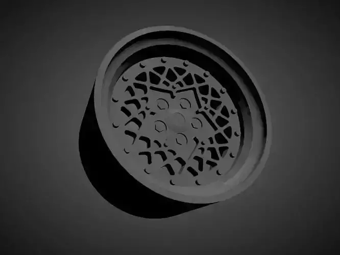 BBS E75 scalable and printable rim