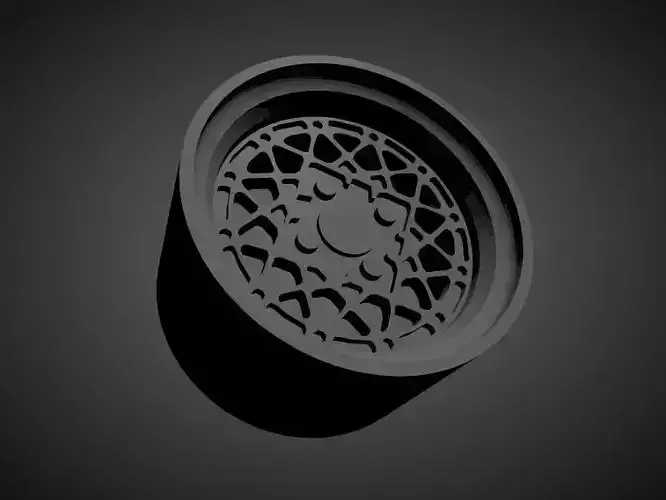 BBS E68 scalable and printable rim