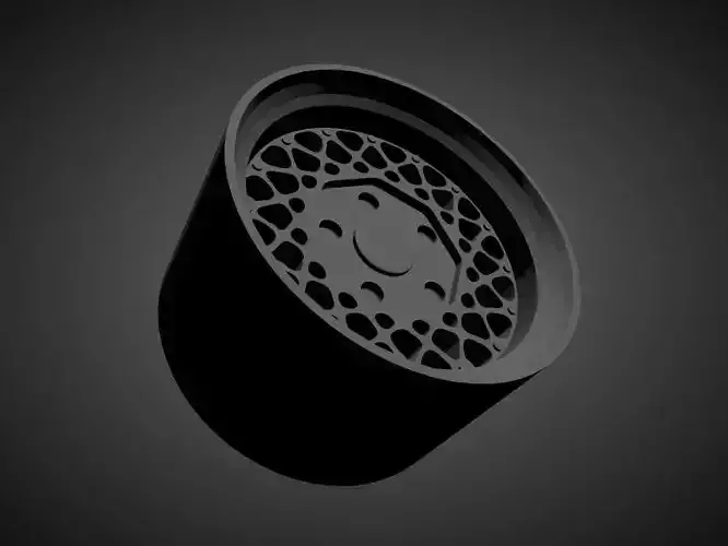 BBS E32 scalable and printable rim