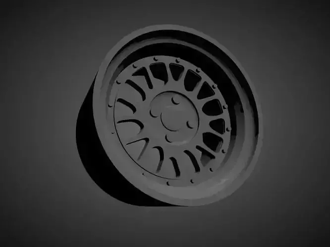 BBS E14 scalable and printable rim