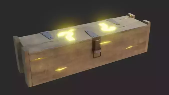 Mystery Box - Call Of Duty Black Ops Zombies Low-poly 3D model