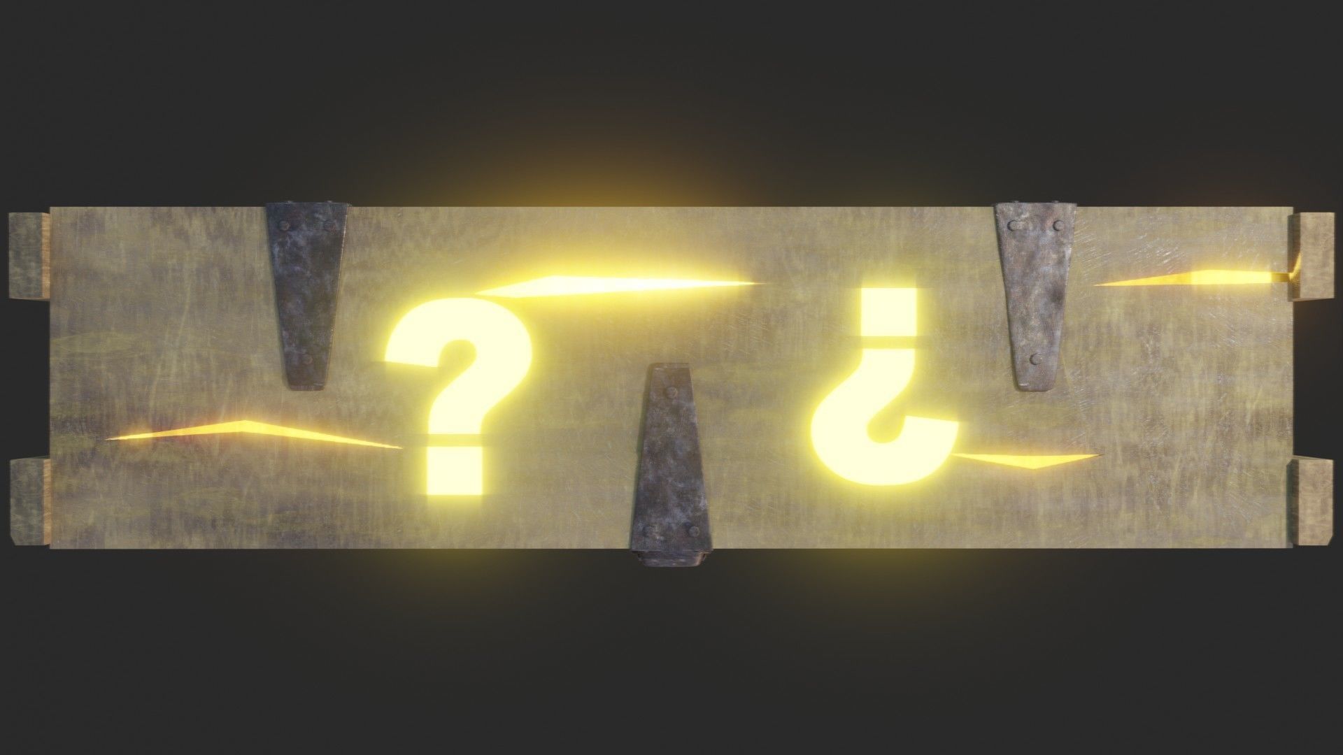 Mystery Box - Call Of Duty Black Ops Zombies Low-poly 3D model_5