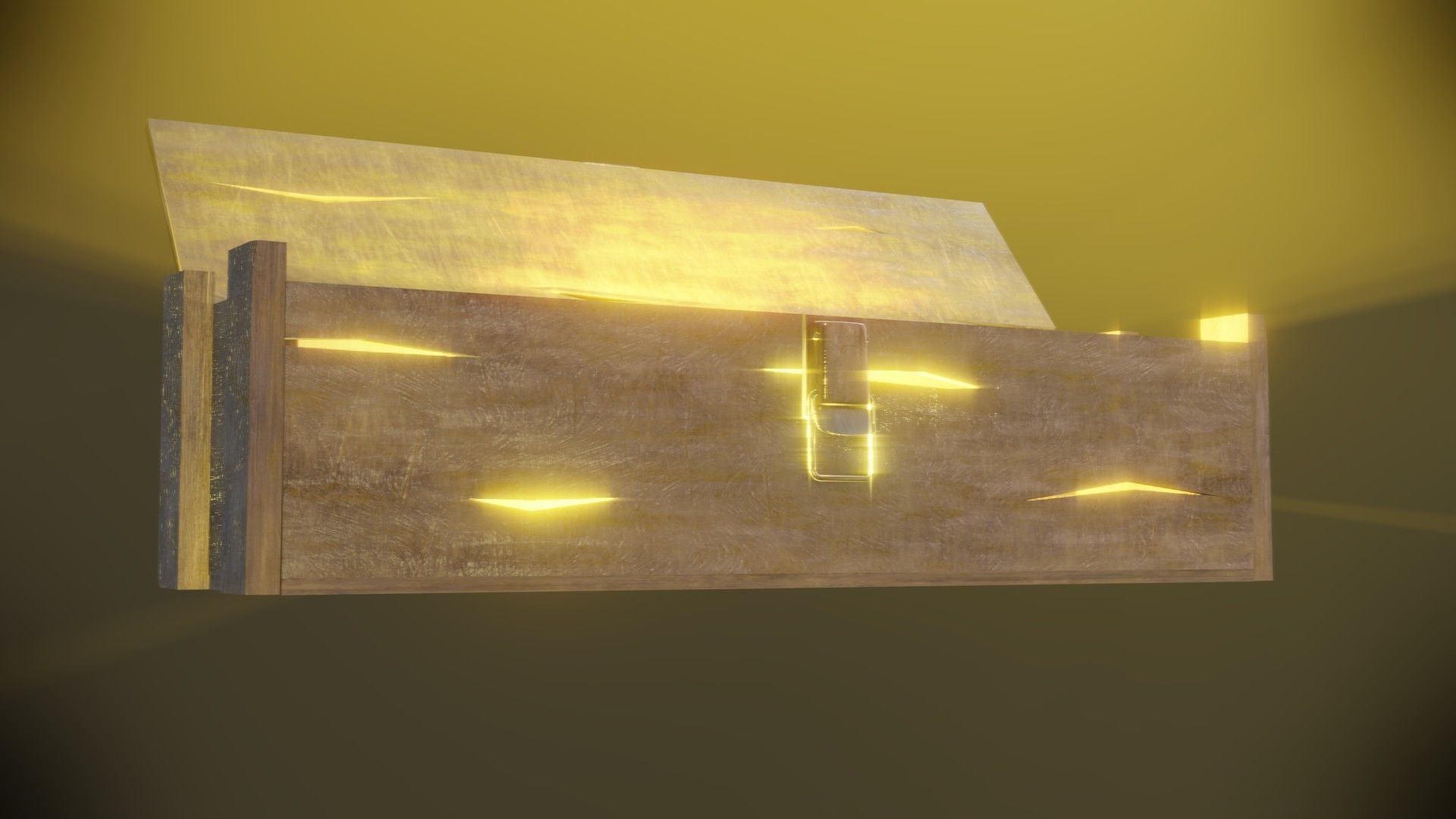 Mystery Box - Call Of Duty Black Ops Zombies Low-poly 3D model_3