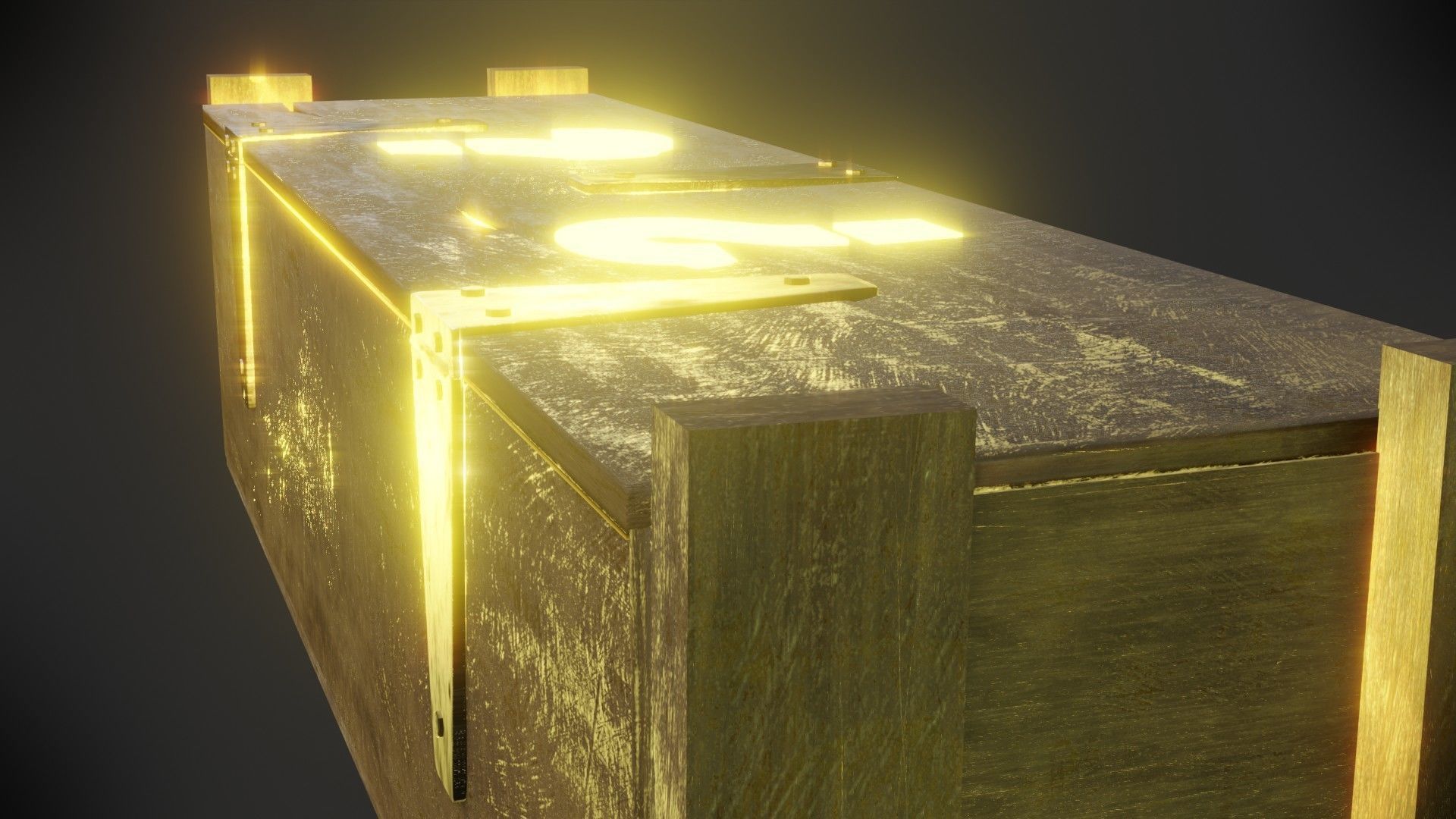 Mystery Box - Call Of Duty Black Ops Zombies Low-poly 3D model_6