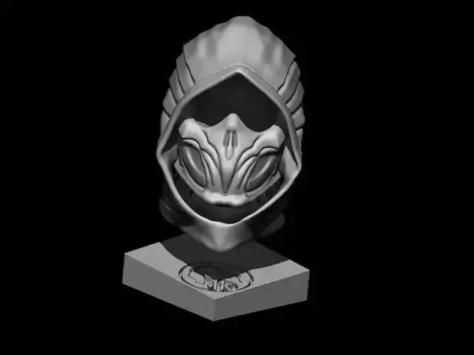 Scorpion  Bust  Mortal Kombat 11  3D print model
