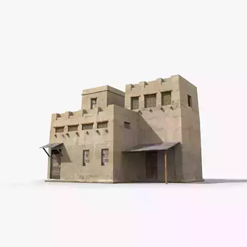 Arab x28 Low-poly 3D model