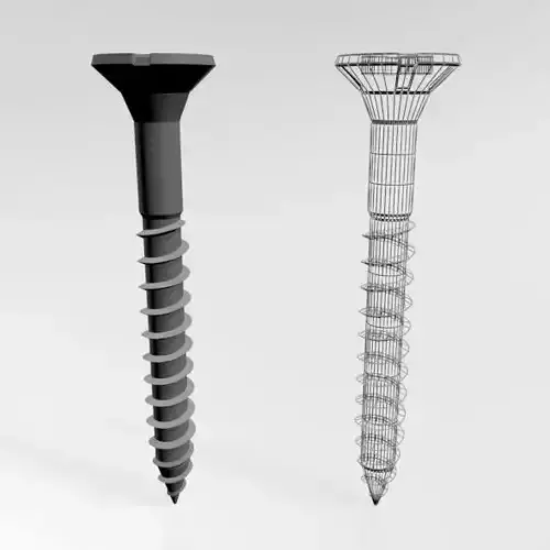 Drywall Screw 01 3D model