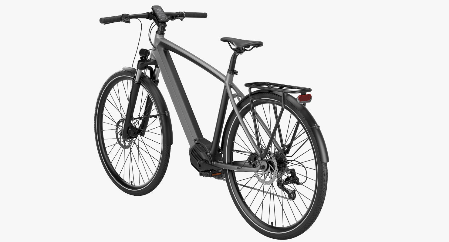 Electric bike 7 3D model_6