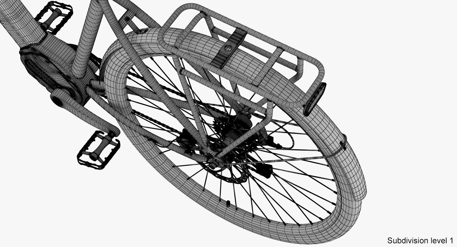 Electric bike 7 3D model_31