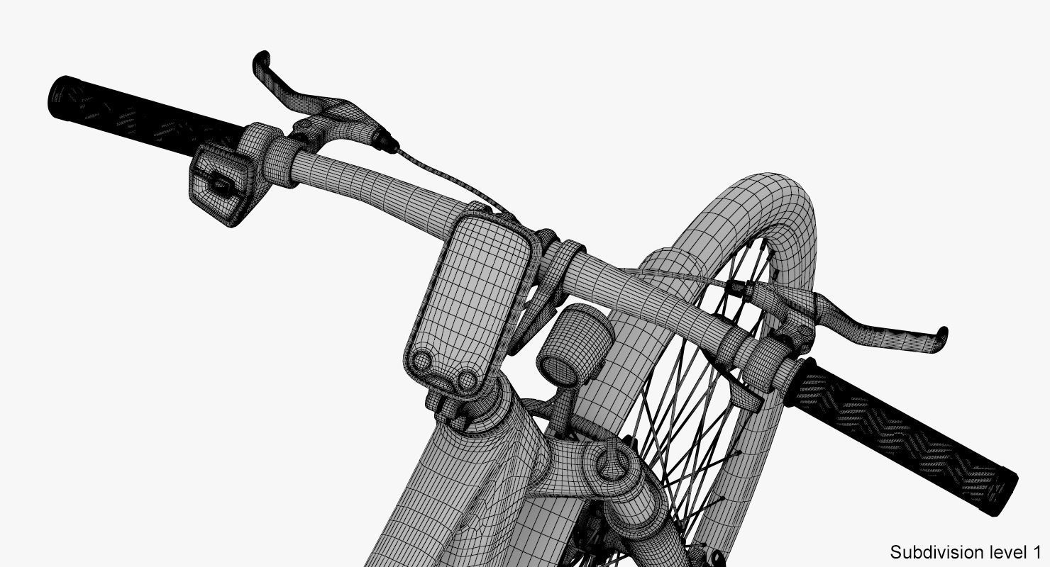 Electric bike 7 3D model_27