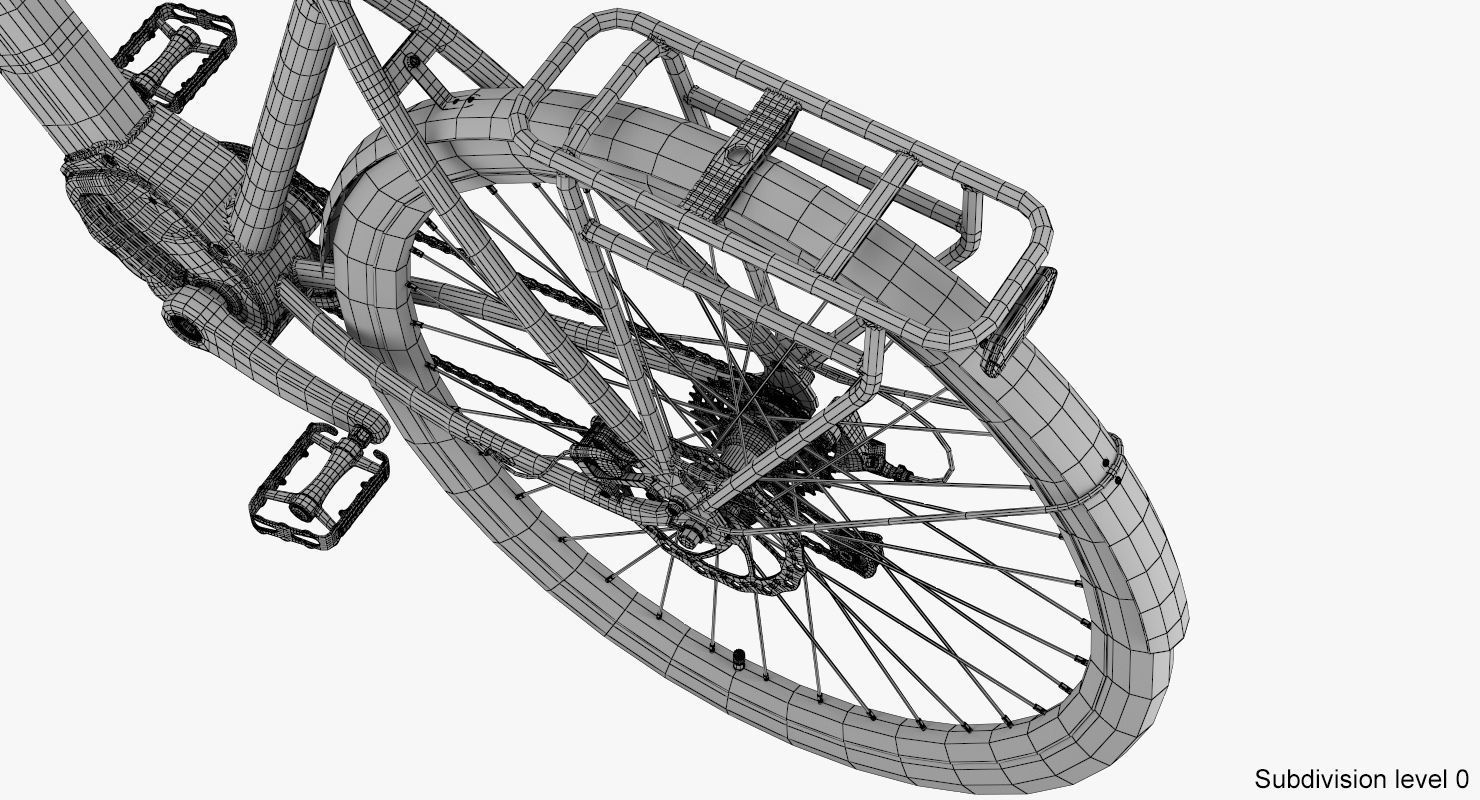 Electric bike 7 3D model_30