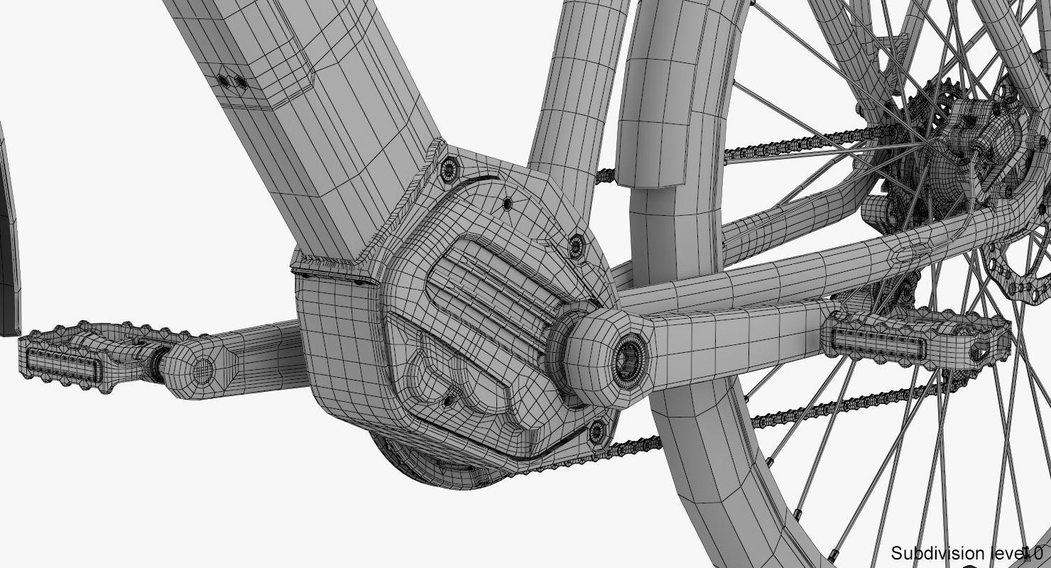 Electric bike 7 3D model_28