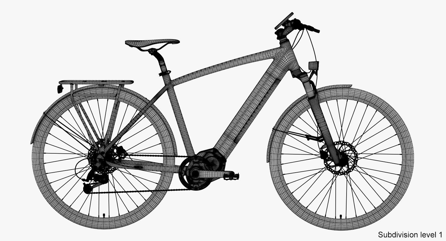 Electric bike 7 3D model_21