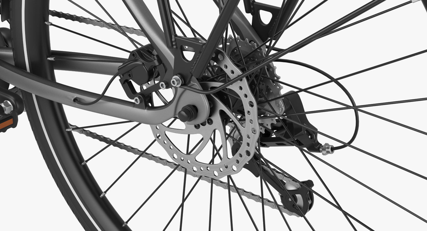 Electric bike 7 3D model_17