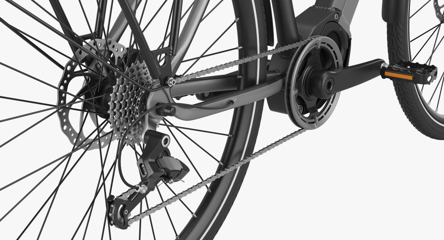 Electric bike 7 3D model_10