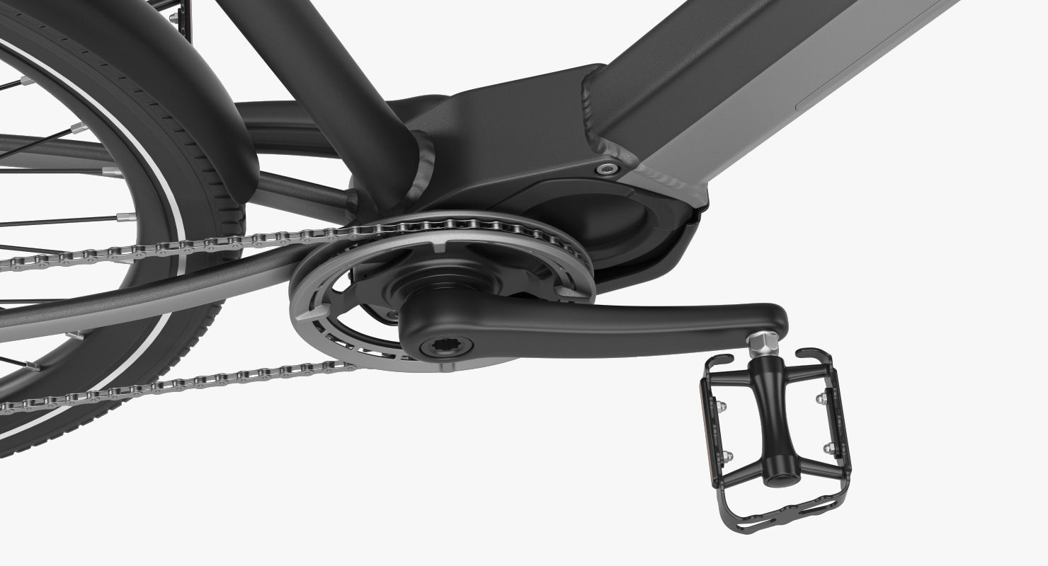 Electric bike 7 3D model_9