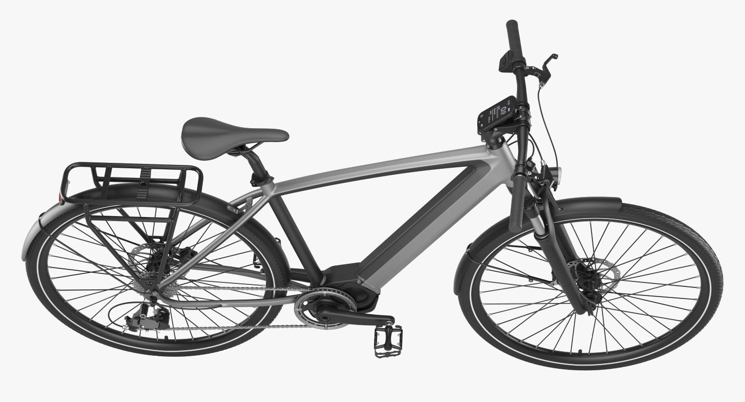 Electric bike 7 3D model_3
