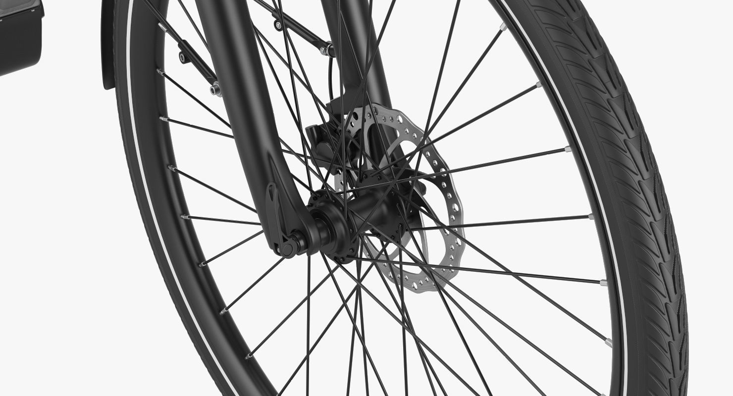 Electric bike 7 3D model_8