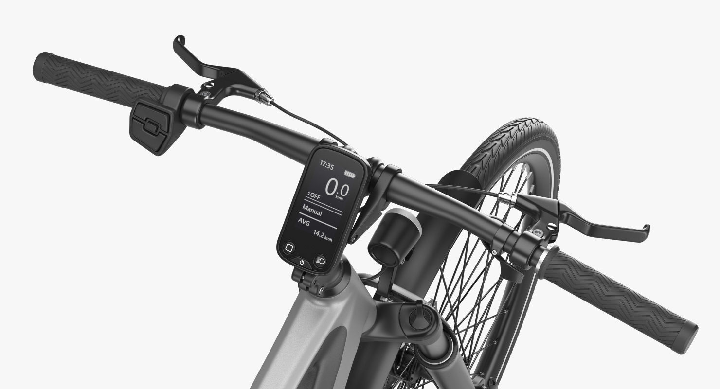 Electric bike 7 3D model_11