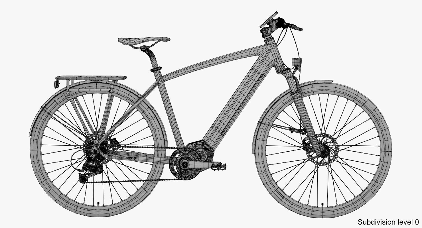 Electric bike 7 3D model_20