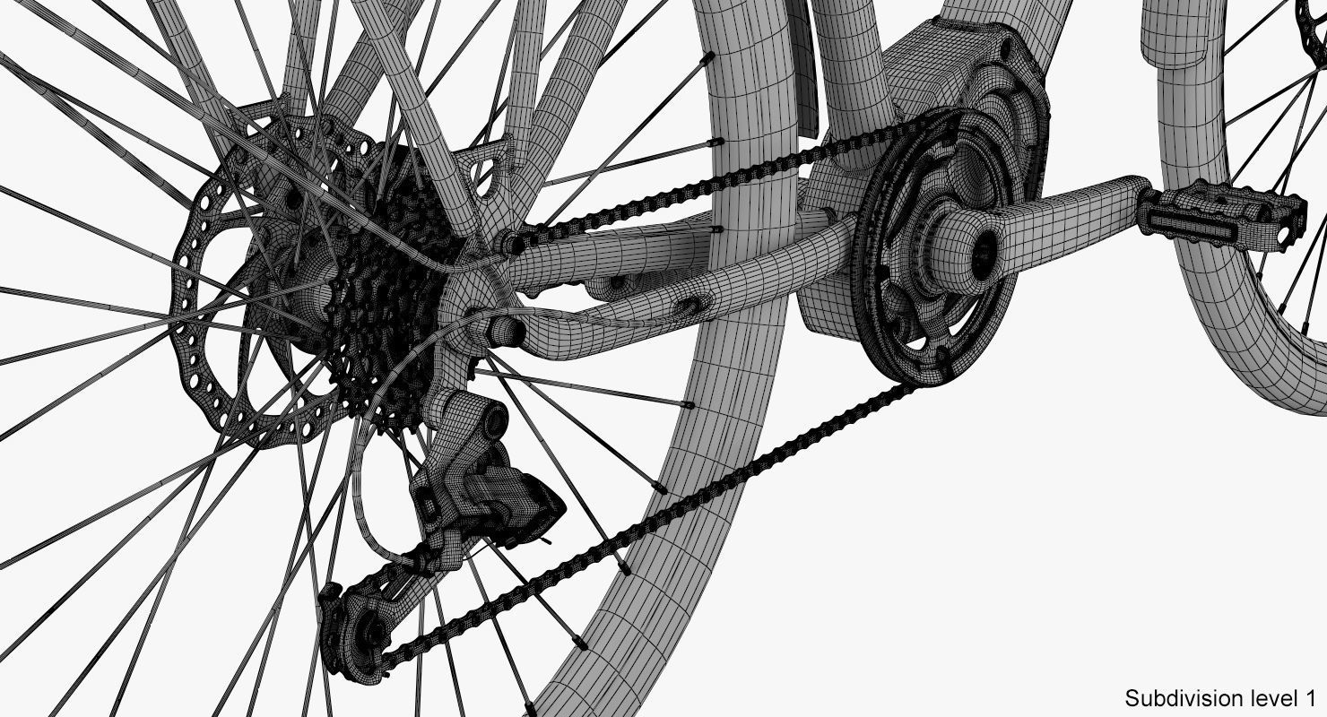 Electric bike 7 3D model_25