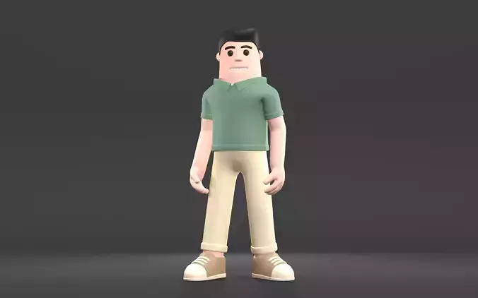 Cartoon Male Character