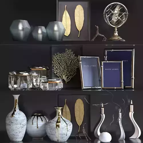 Large luxury decor set