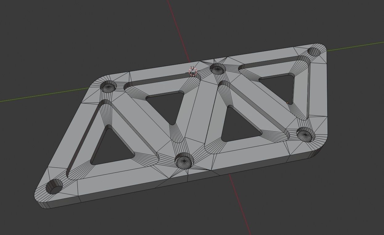 Sci Fi Cyberpunk Earrings Pendant Jewelry Design 3D print model_3