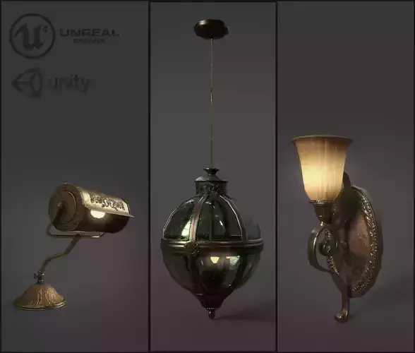 Victorian Antique Lamp Pack