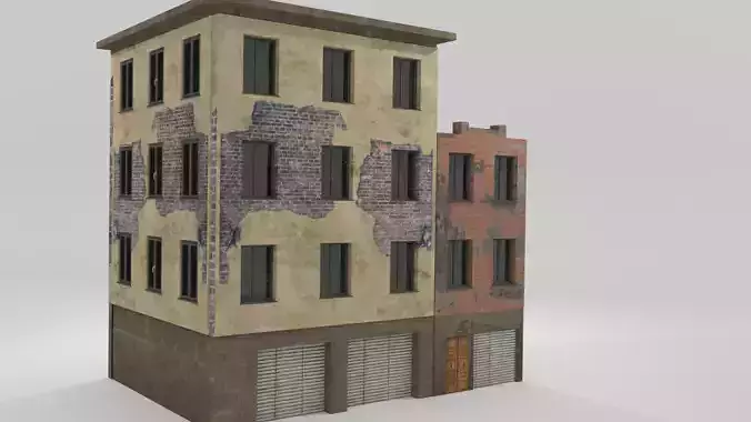 house two story building