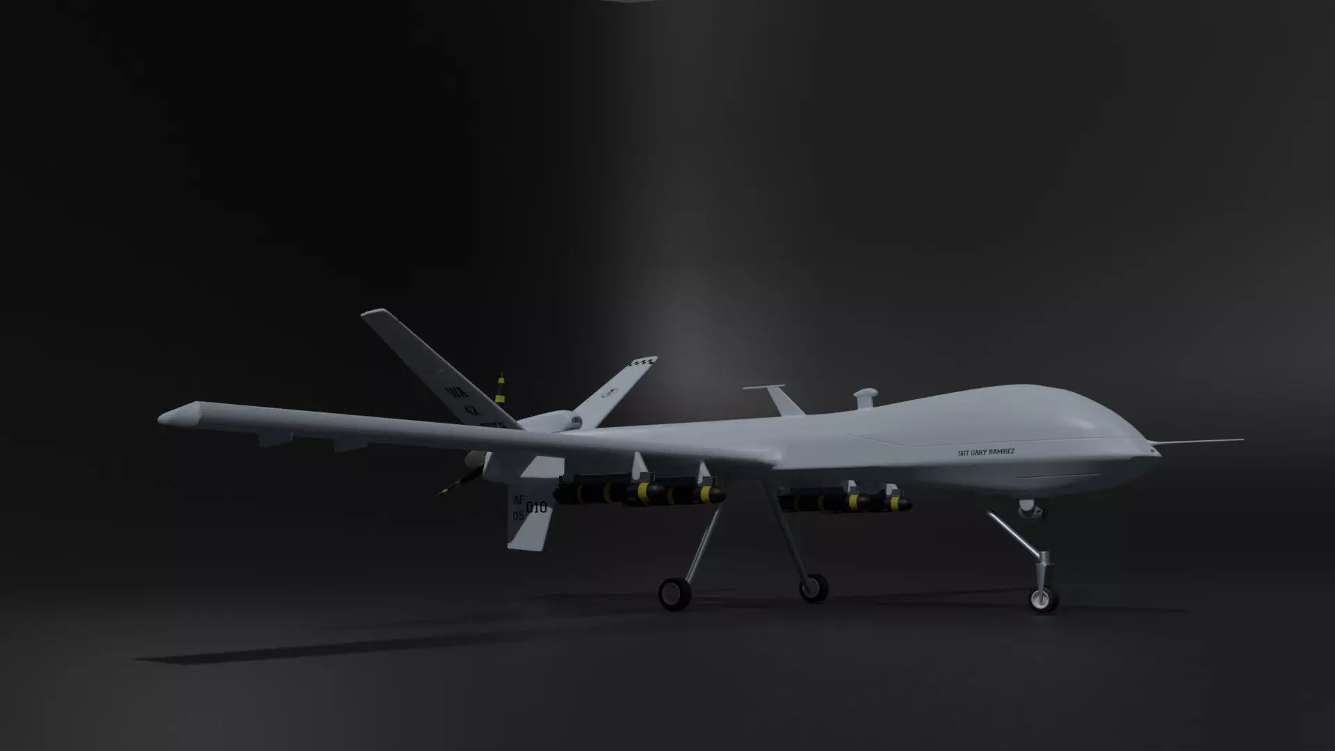 drone unmanned aerial vehicle Free 3D model