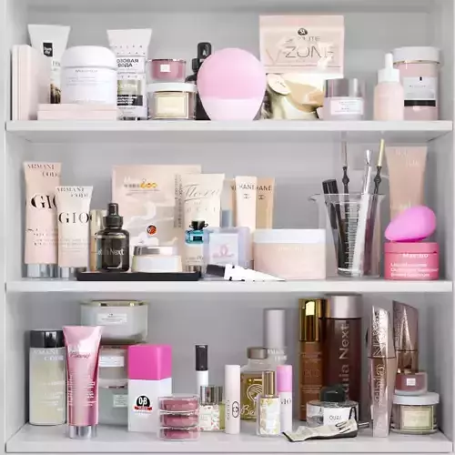 Beauty salon Cosmetics 3D model