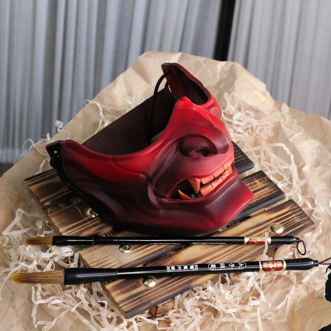 Ghost of Tsushima Mask  3D print model_3