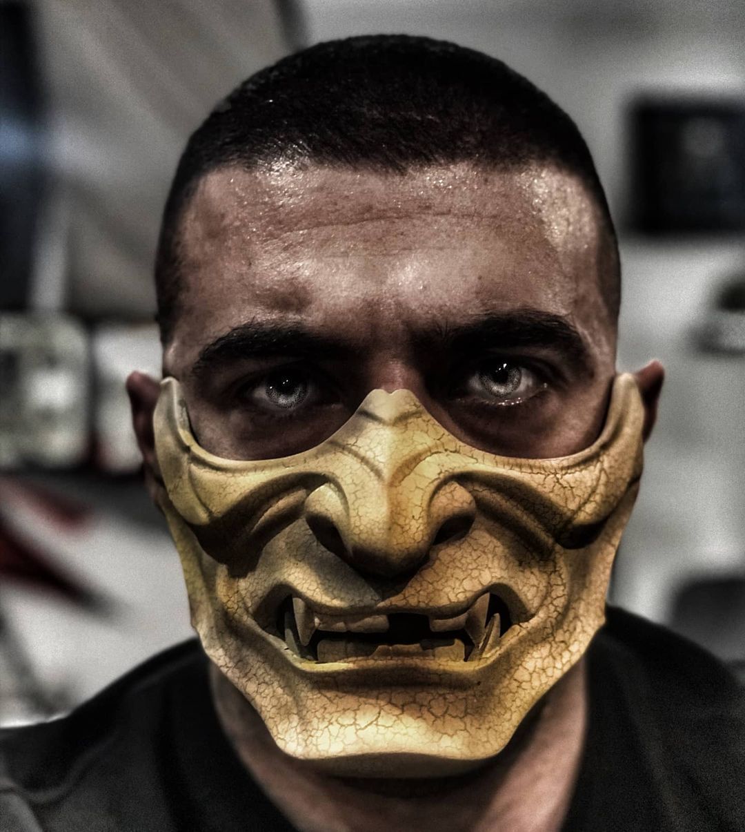 Ghost of Tsushima Mask  3D print model_17