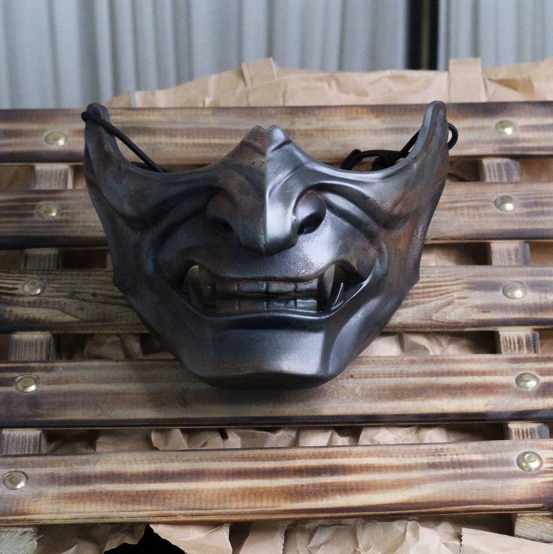 Ghost of Tsushima Mask  3D print model_8