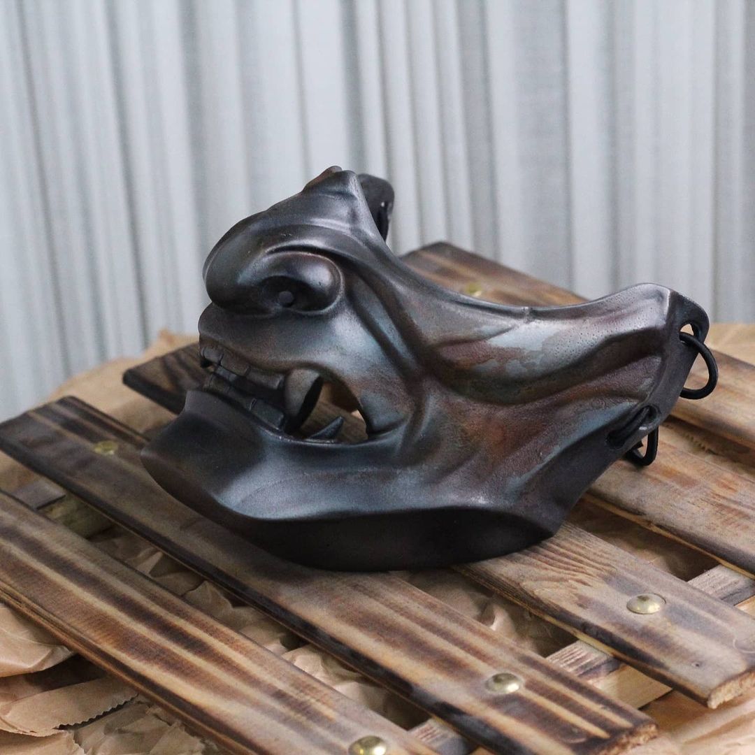 Ghost of Tsushima Mask  3D print model_7