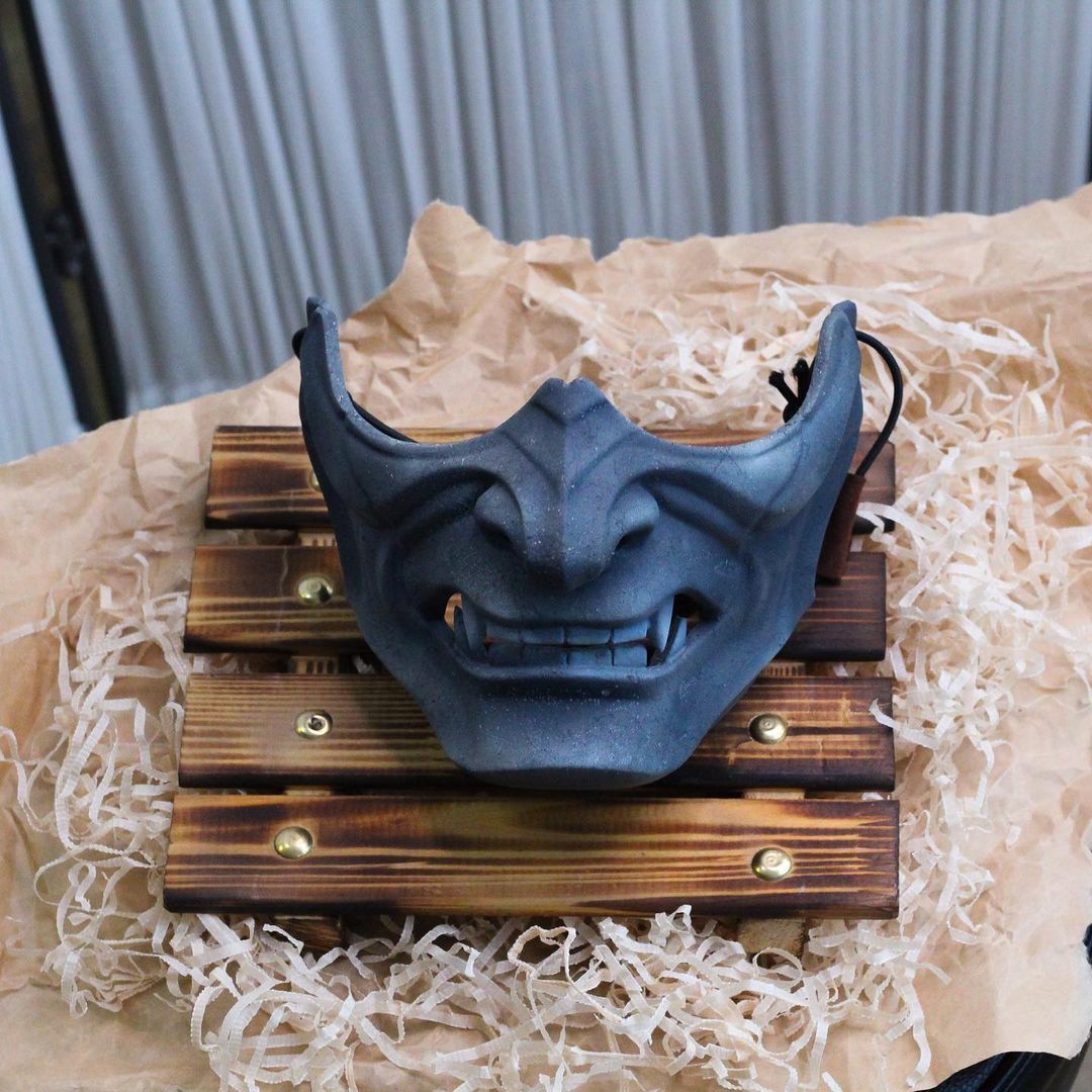 Ghost of Tsushima Mask  3D print model_5