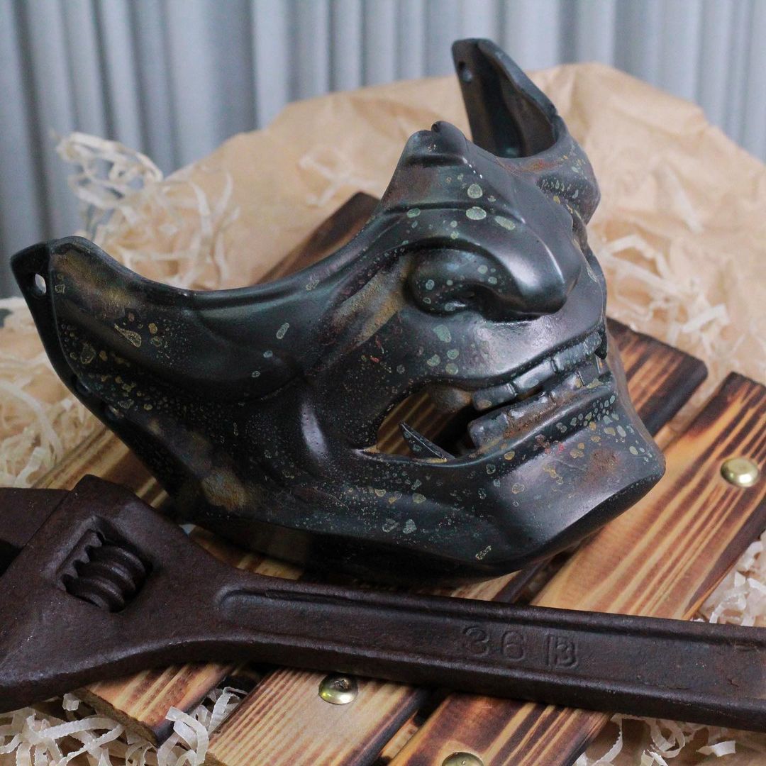 Ghost of Tsushima Mask  3D print model_4