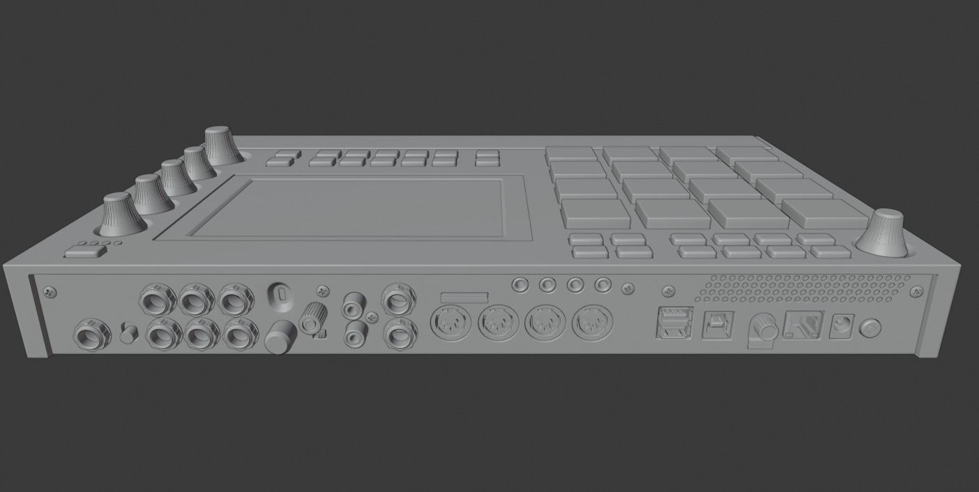 AKAI MPC LIVE II  3D model_13